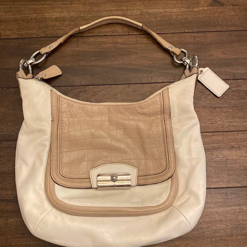Leather Vintage Coach Purse/Bag Genuine, Numbered! Excellent!